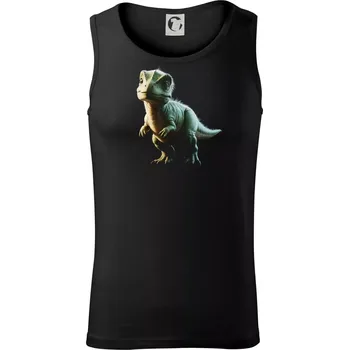 Dinosaurus malý - Tílko pánské Core - 2XL ( Černá )