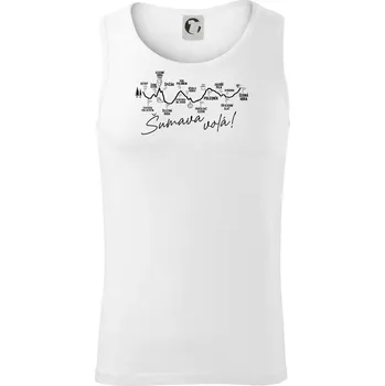 Šumava - volá! - Tílko pánské Core - L ( Bílá )