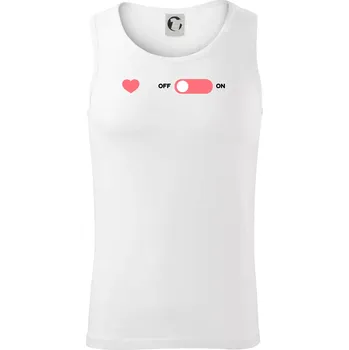 Love OFF - Tílko pánské Core - XL ( Bílá )