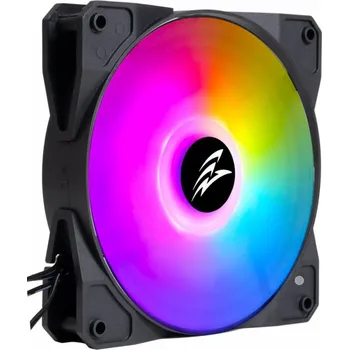 Počítačové chlazení EVOLVEO 12FM ventilátor 120mm, ARGB, černý rám, master
