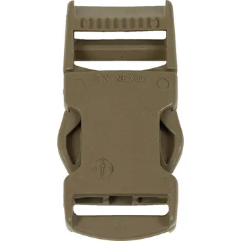 Lany ARMÁDNÍ ORIGINÁL UK VELKÁ BRITÁNIE Sada náhradních spon ITW Nexus SR Classic Coyote Tan 25 mm 10-dílná originál