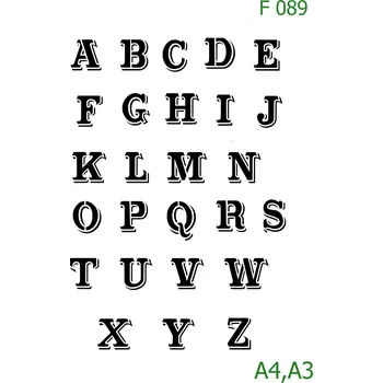 Šablona F 089 - A4 , Lepící fólie