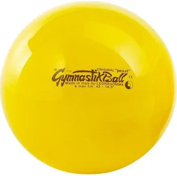 Gymnastický míč Ledragomma Gymnastik ball, 75 cm, barva: žlutá