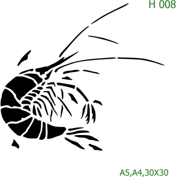 Šablona H 008 - A4 , Nelepící folie