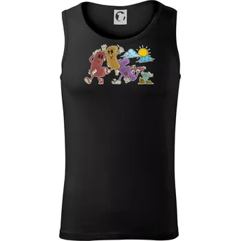 Jak jde život - Tílko pánské Core - 2XL ( Černá )