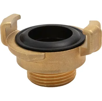 Hadicová spojka Bajonetová rychlospojka GEKA EXPRESS s vnějším závitem 3/4", MS mosaz GEKA GKME19-3/4"MS