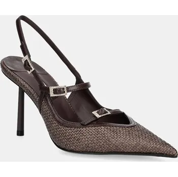 Dámské lodičky Lodičky Le Silla Chanel Morgana 4213D080BXPPPAN748 hnědá 89X, EUR 39