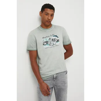 Pánská móda Bavlněné tričko Medicine RW25-TSM209 tyrkysová 65X, vel. XL