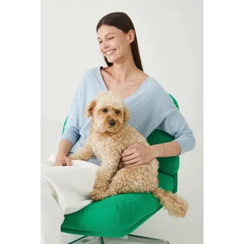 Dámský svetr Svetr Medicine RW25-SWD020 modrá 50X, vel. S