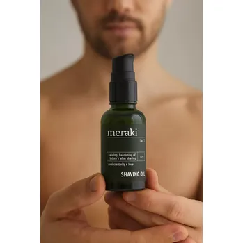 MERAKI Pánský olej na holení Harvest Moon