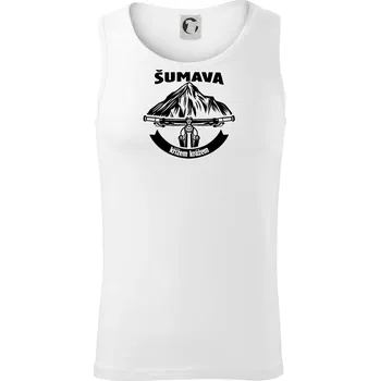 Šumava křížem krážem - Tílko pánské Core - M ( Bílá )
