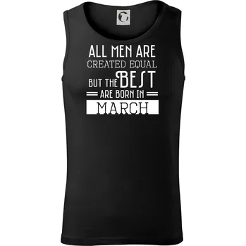 All men are created equal march - Tílko pánské Core - XL ( Černá )