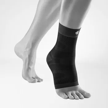 Zdraví Bauerfeind Sports Compression Ankle Support - sportovní kompresní bandáž kotníku, černá, velikost: M