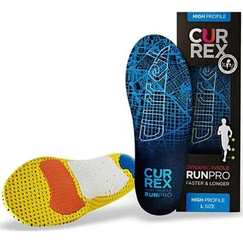 Vložka do bot Currex RUNPRO - klenba vysoká - modrá, velikost L