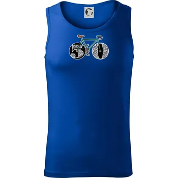 Narozeniny 50 let na kole - Tílko pánské Core - XL ( Královská modrá )