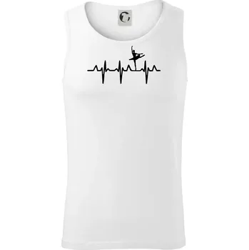 EKG balet - Tílko pánské Core - M ( Bílá )