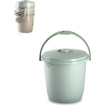 kbelík vědro 15l Eco s víkem ,mix