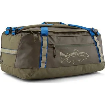 Pouzdro na rybářské vybavení PATAGONIA Black Hole® Duffel Bag 55L, Basin Green w/Fitz Trout