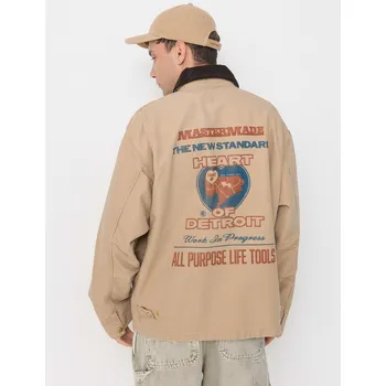 Carhartt WIP OG Arcan Graphic (dusty h brown/tobacco/heavy stone wash) L, hnědá