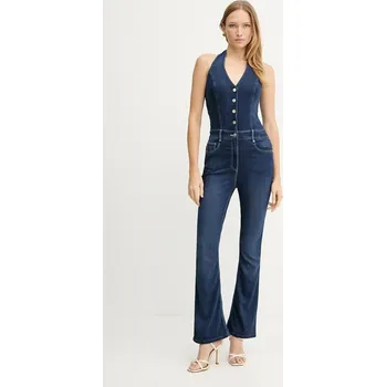 Dámský overall Džínový overal Guess BETSY tmavomodrá barva, W5YD57 D0782 W5YD57.D0782 59J, vel. 28/31