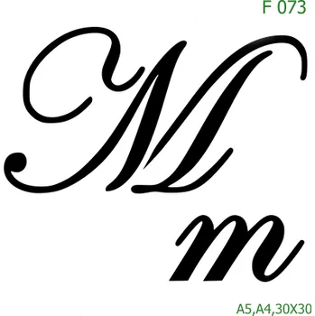 Šablona F 073 - A4 , Lepící fólie