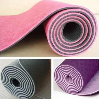 podložka na cvičení Kocksport TPE Long fialová/sv.fialová