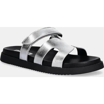 Dámská obuv Kožené pantofle Steve Madden Missile SM11003028.915 stříbrná SLV, EUR 37