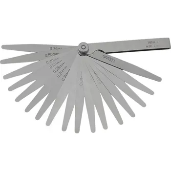 Příslušenství ke svářečce Spárová měrka Sherman SPV-1 listová 0,02 - 1,0 mm