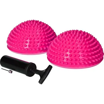 yellowSPORT Balance - balanční kopule, barva růžová, 2 ks