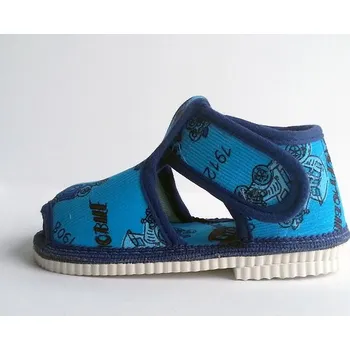 Chlapecké bačkory Chlapecké bačkůrky na suchý zip Čechtín - různé vzory Velikost: 13.5 (EU 20)