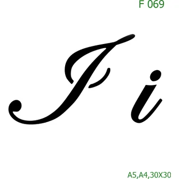 Šablona F 069 - A4 , Lepící fólie