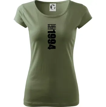 Dámské tričko Limited edition 1994 pruh - Dámské triko Pure - 2XL ( Khaki )