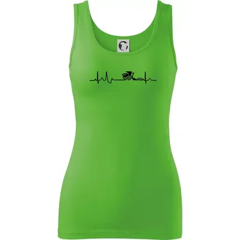 Kombajn EKG - Dámské tílko - M ( Apple Green )