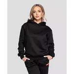 KLOMIO Dámská oversized fitness mikina BLISS, černá