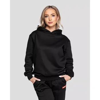 Dámská mikina KLOMIO Dámská oversized fitness mikina BLISS, černá