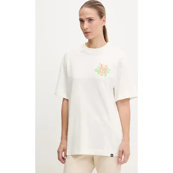 Bavlněné tričko 47 brand MLB New York Yankees dámské, bílá barva, BB016TMPEES646062SS 00X, vel. S