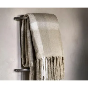 deka Béžový vlněný pléd 125x150 cm