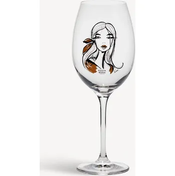 Sklenice Sada sklenic na víno Kosta Boda Wait for Her 520 ml 2-pack 7091839 průhledná TSP