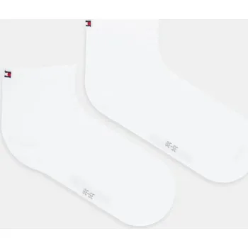 Dámské ponožky Ponožky Tommy Hilfiger 2-pack dámské, bílá barva, 373001001 00X, vel. 35/38