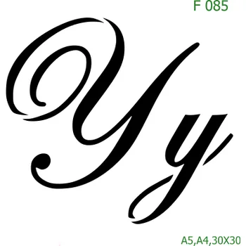 Šablona F 085 - 30 x 30 cm , Nelepící folie