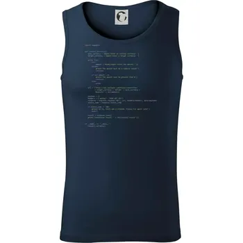 Pánská móda Python Prevodnik měn - Tílko pánské Core - XL ( Námořní modrá (velmi tmavá - téměř černá) )