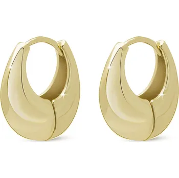 Náušnice DUBAI 3721 elegantní náušnice se 14k zlacením Ellami