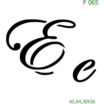 Šablona F 065 - 30 x 30 cm , Nelepící folie