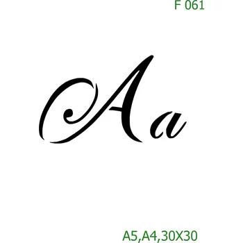 Šablona F 061 - 30 x 30 cm , Nelepící folie