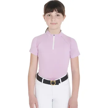 EQUESTRO Triko multifunkční Training Equestro, dětské, lilla 12 let