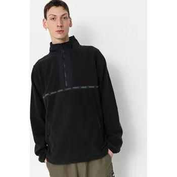 Pánská mikina Prosto Nero Half Zip (black) M, černá