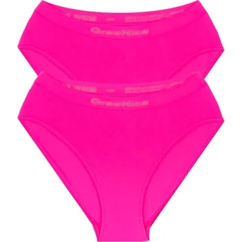 Kalhotky Dámské bezešvé kalhotky GreeNice Art: 7170 ( 2ks vbalení ) Barva: Růžová, Velikost: S/M
