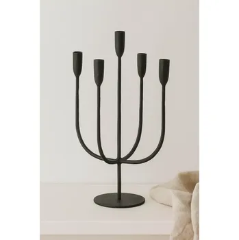 Svícen Svícen Izma kovový černý