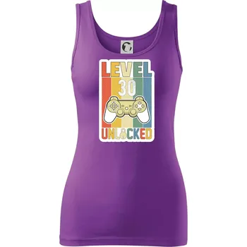 Gaming narozeniny 30 - Dámské tílko - XS ( Fialová )