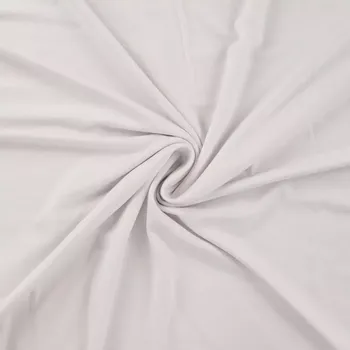 Bambusový úplet Bílá (E) (Měkké a hebké bambusové úplety)